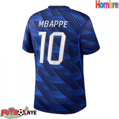 Camiseta Francia Kylian Mbappe #10 Primera Equipación Mundial 2026 manga corta
